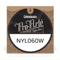 D'Addario NYL060W Classical Guitar .060, single string