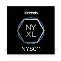 D'Addario NYXL High Carbon Plain Steel Guitar String .011