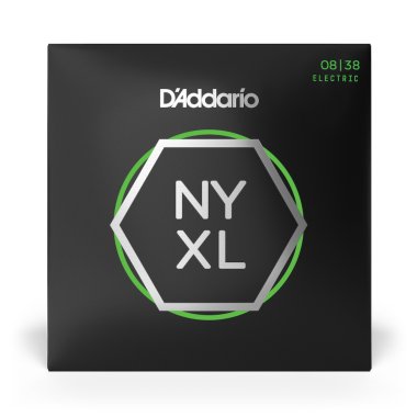D'Addario NYXL0838 Nickel Wound Electric Guitar Extra Super Light 8-38