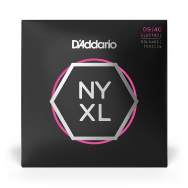 D'Addario NYXL0940BT Nickel Wound, Balanced Tension Super Light, 09-40