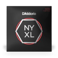 D'Addario NYXL1052 Nickel Wound Electric Guitar Lt Top/Hvy Btm 10-52