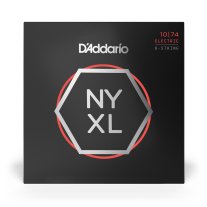 D'Addario NYXL1074 Nickel Wound Electric Guitar 8-String 10-74