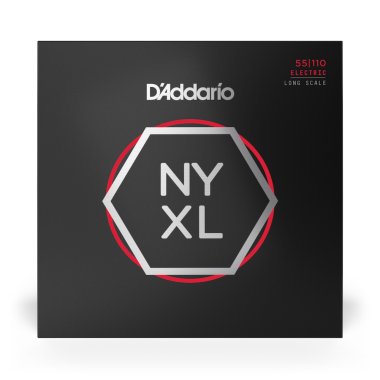 D'Addario NYXL55110 Bass Medium 55-110, Full Set