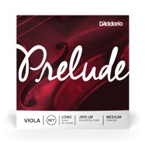 D'Addario Prelude Viola J910 LM Long Medium Tension, Full Set