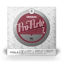 D'Addario Pro Arte Viola C Long Medium Tension J5804 LM, Single String