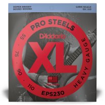D'Addario Pro Steels EPS230 Electric Bass Heavy (55-110)
