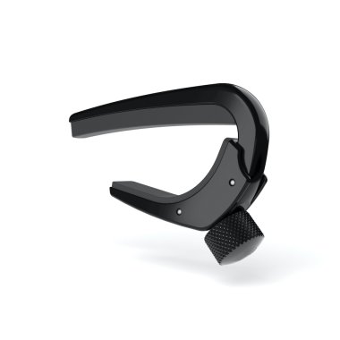 D'Addario PW-CP-02 NS Acoustic/Electric Capo - Black
