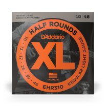 D'Addario Semi Flatwound EHR310 Half Rounds Regular Light 10-46