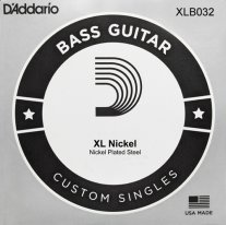 D'Addario Single Electric Bass, Nickel Wound XLB032