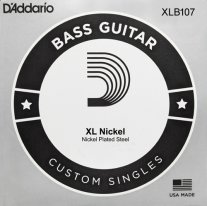 D'Addario Single Electric Bass, Nickel Wound XLB107