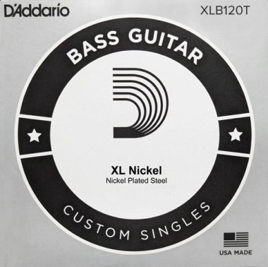 D'Addario Single Electric Bass, Nickel Wound XLB120T, Tapered