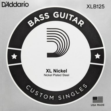 D'Addario Single Electric Bass, Nickel Wound XLB125