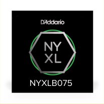 D'Addario Single Electric Bass, NYXL Nickel Wound NYXLB075
