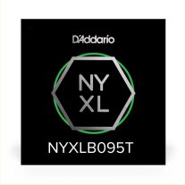 D'Addario Single Electric Bass, NYXL Nickel Wound NYXLB095T, Tapered