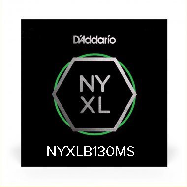 D'Addario Single Electric Bass, NYXL Nickel Wound NYXLB130MS, Multi-Scale