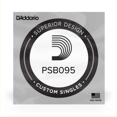 D'Addario Single Electric Bass, Pro Steels PSB095