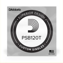 D'Addario Single Electric Bass, Pro Steels PSB120T, Tapered