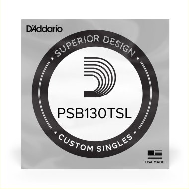 D'Addario Single Electric Bass, Pro Steels PSB130TSL, Tapered