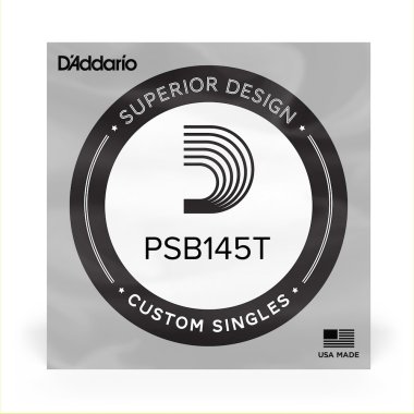 D'Addario Single Electric Bass, Pro Steels PSB145T, Tapered