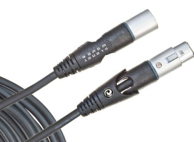 D'Addario Swivel XLR Microphone Cable 10 ft (3.05m)