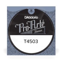 D'Addario Titanium T4503 - 3rd string (g) normal tension .040