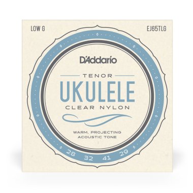 D'Addario Ukulele EJ65TLG Pro-Arte Custom Extruded Nylon, Tenor Low G