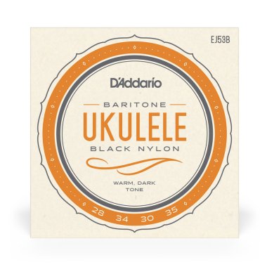 D'Addario Ukulele Strings EJ53B Pro-Arté Rectified Ukulele, Baritone