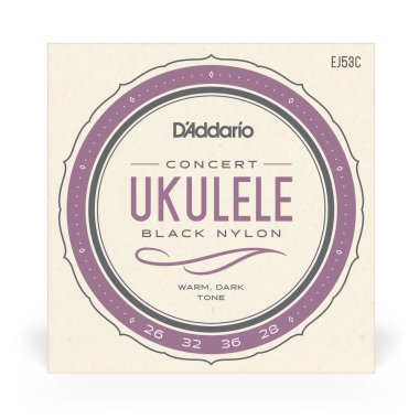 D'Addario Ukulele Strings EJ53C Pro-Arte Rectified Ukulele, Concert