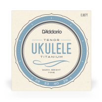 D'Addario Ukulele Strings T2 Titanium Tenor Ukulele EJ87T