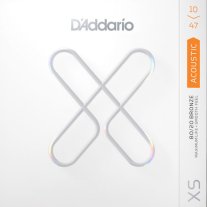 D'Addario XS 80/20 Bronze Acoustic Guitar, Ext. Light 10-47 3-Pack