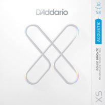 D'Addario XS 80/20 Bronze Acoustic Guitar, Light, 12-53 3-Pack