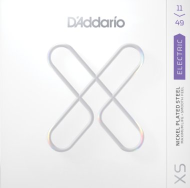 D'Addario XS Nickel Electric Strings, Medium 11-49