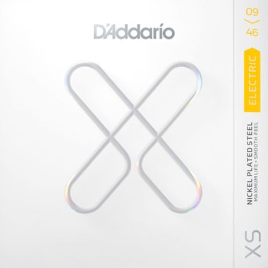 D'Addario XS Nickel Electric Strings, Super Light Top/Reg Bottom 9-46