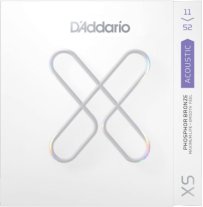 D'Addario XS Phosphor Bronze Acoustic, Custom Light 11-52