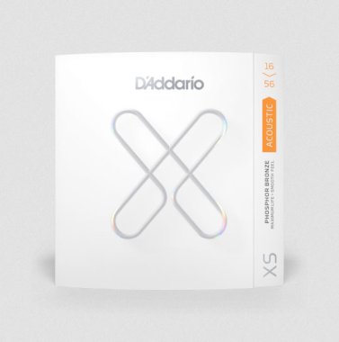D'Addario XS Phosphor Bronze Acoustic Guitar, Resophonic 16-56