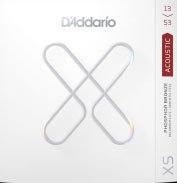 D'Addario XS Phosphor Bronze Acoustic, Hybrid Light 13-53