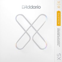 D'Addario XS Phosphor Bronze Acoustic, LT Top/Med Btm 12-56