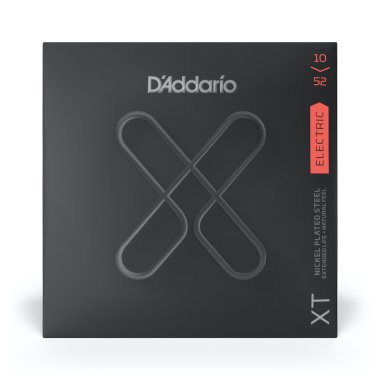 D'Addario XT Nickel Electric Guitar Strings, Lt Top / Hvy Btm 10-52