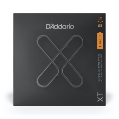 D'Addario XT Nickel Plated Steel Banjo Strings, Medium, 10-23