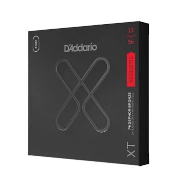D'Addario XT Phosphor Bronze Acoustic Strings, Medium 13-56, 3-Pack