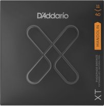 D'Addario XT Phosphor Bronze Mandolin Strings, Medium, 11-40