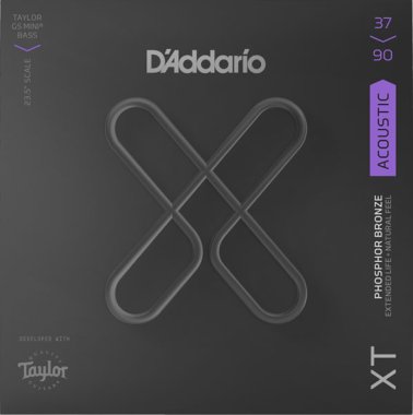 D'Addario XTB3790GS Acoustic Bass Strings 37-90, 23.5"