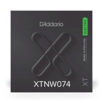D'Addario XTNW074 XT Nickel Wound Ball End Single String, .074