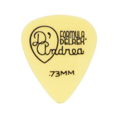 D'Andrea Delrex 351 Shape Guitar Pick, 0.73 mm Medium