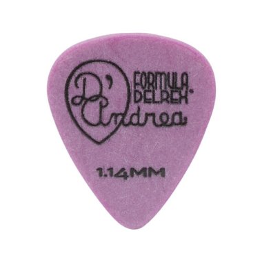 D'Andrea Delrex 351 Shape Guitar Pick, 1.14 mm Extra Heavy
