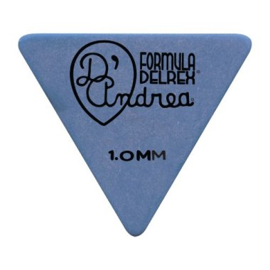 D'Andrea Delrex 355 Shape Guitar Pick, 1.0 mm Heavy
