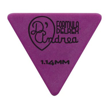 D'Andrea Delrex 355 Shape Guitar Pick, 1.14 mm Extra Heavy