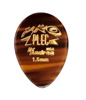 D'Andrea Pro Plec 354 Small Round Teardrop Gloss Shell Pick, 1.5mm