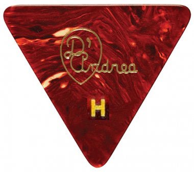 D'Andrea Shell Celluloid 355 Shape Guitar Pick, .96 Heavy