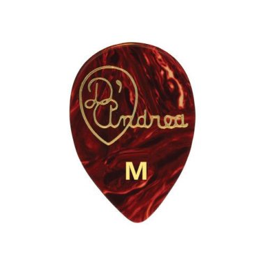 D'Andrea Shell Celluloid 358 Shape Guitar Pick, .71 Medium